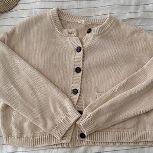Sezane cardigan